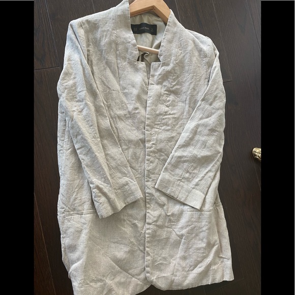 Zara xs women’s linen blazer - Picture 1 of 1